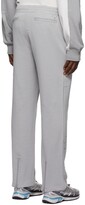 Thumbnail for your product : C2H4 Grey Asteroid Rivet Zippered Lounge Pants