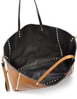 Thumbnail for your product : Valentino Reversible Studded Leather Tote
