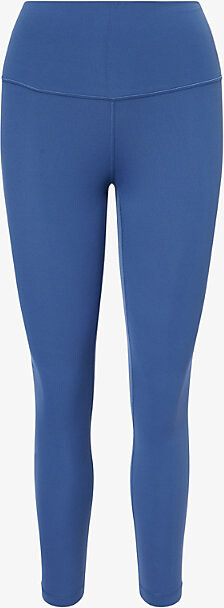 Lululemon Womens Blue Twill Align™ High-Rise 25-Inch Gym Leggings 12