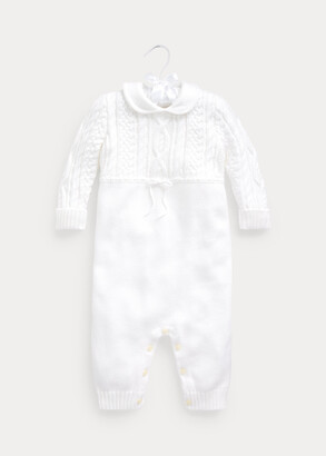 ralph lauren baby coverall