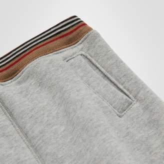 Burberry Childrens Icon Stripe Cotton Jersey Sweatpants