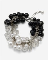 Thumbnail for your product : White House 2681 Jet/Glass-Pearl/Crystal Bracelet