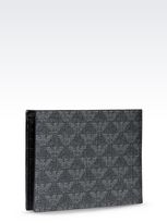 Thumbnail for your product : Emporio Armani Bi-Fold Wallet In Logo Patterned Pvc