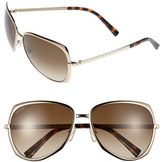 Thumbnail for your product : Valentino 60mm Cat Eye Sunglasses