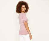 Thumbnail for your product : Oasis NHM WOVEN FRONT FRILL KNIT