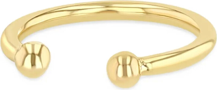 Zoë Chicco 14K yellow gold Wire ear cuff