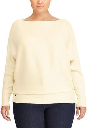 Ralph Lauren Cotton-Blend Dolman Sweater