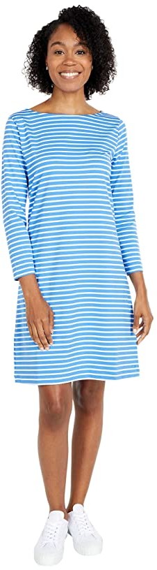 vineyard vines blue and white dress