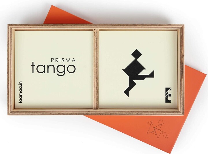 Taamaa Orange Tangos Prisma Tangram Puzzle