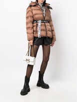 Thumbnail for your product : Pinko Logo Belt Puffer Jacket