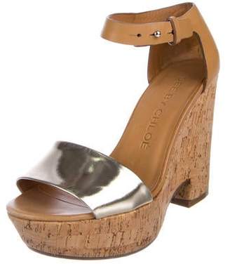 See by Chloe Leather Platform Sandals