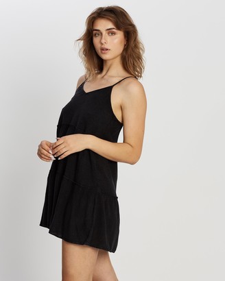 All About Eve Women's Black Mini Dresses - Supple Washed Dress - Size One Size, 10 at The Iconic