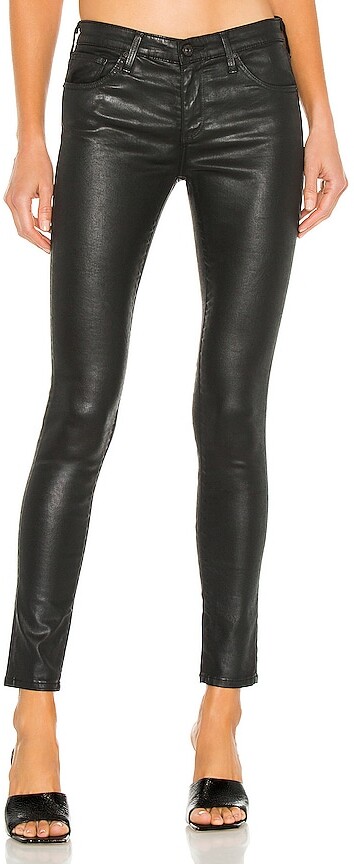 ag faux leather jeans