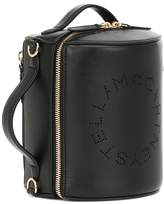 Thumbnail for your product : Stella McCartney Logo faux-leather cross-body bag