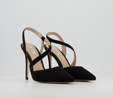 Thumbnail for your product : Office Highly Asymmetric Court Heels Black