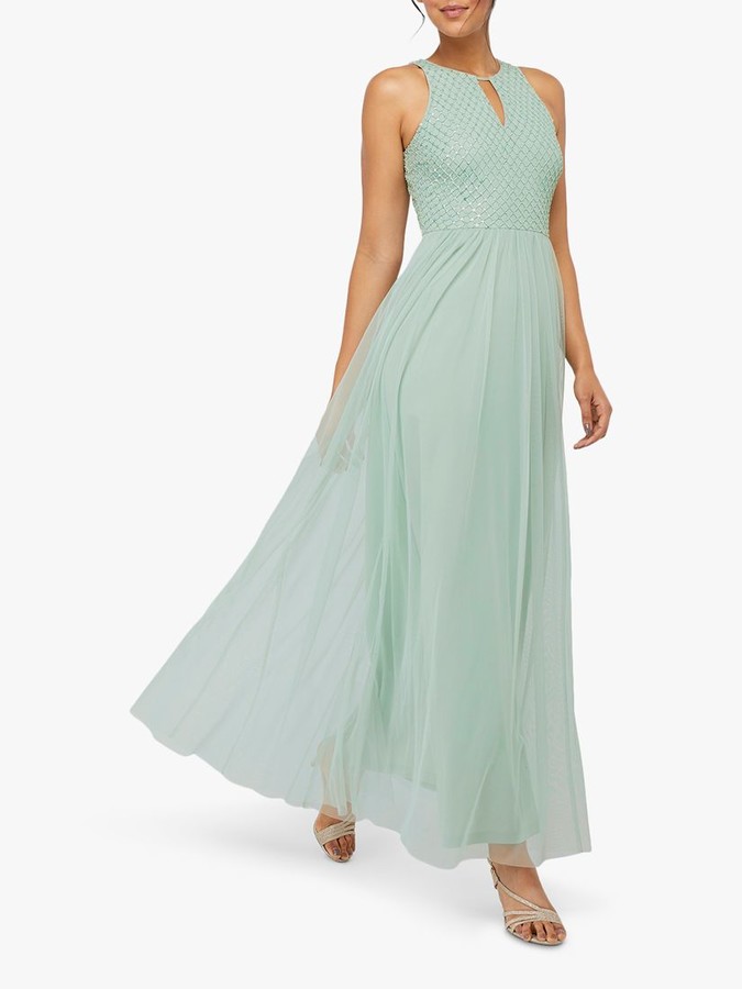 monsoon celeste maxi dress teal
