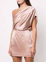 Thumbnail for your product : Mason by Michelle Mason Satin Asymmetric Mini Dress