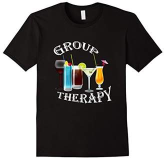Group Therapy Drinks T-shirt Drinking Therapy Shirt