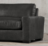Thumbnail for your product : Restoration Hardware 8' Maxwell Leather Sleeper Sofa