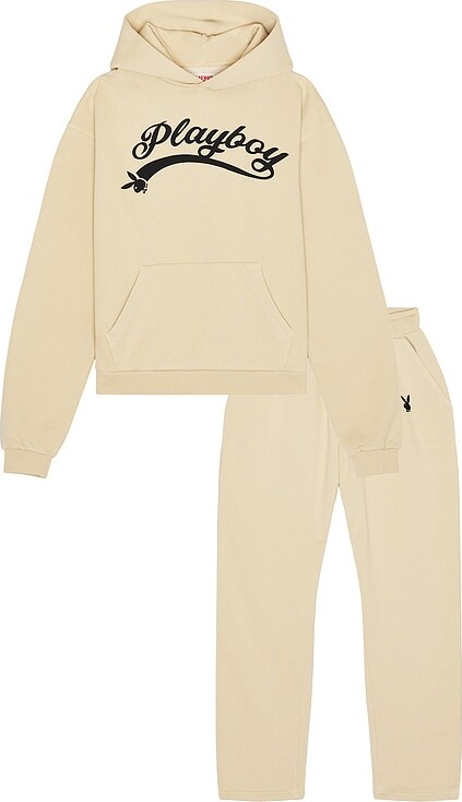 Playboy Logo Hoodie and Sweatpant Set