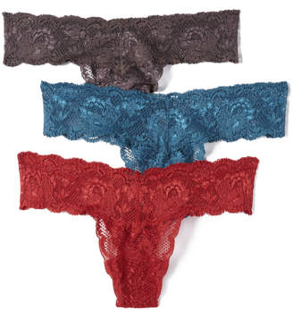 Cosabella 3 Pack of Never Say Never Cutie Low Rise Thong