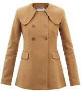 Thumbnail for your product : J.W.Anderson Double-breasted Cotton-moleskin Jacket - Camel