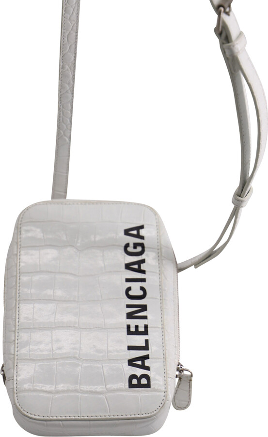 balenciaga leather crossbody bag