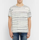 Thumbnail for your product : Nudie Jeans Rain Striped Slub Cotton-Jersey T-Shirt