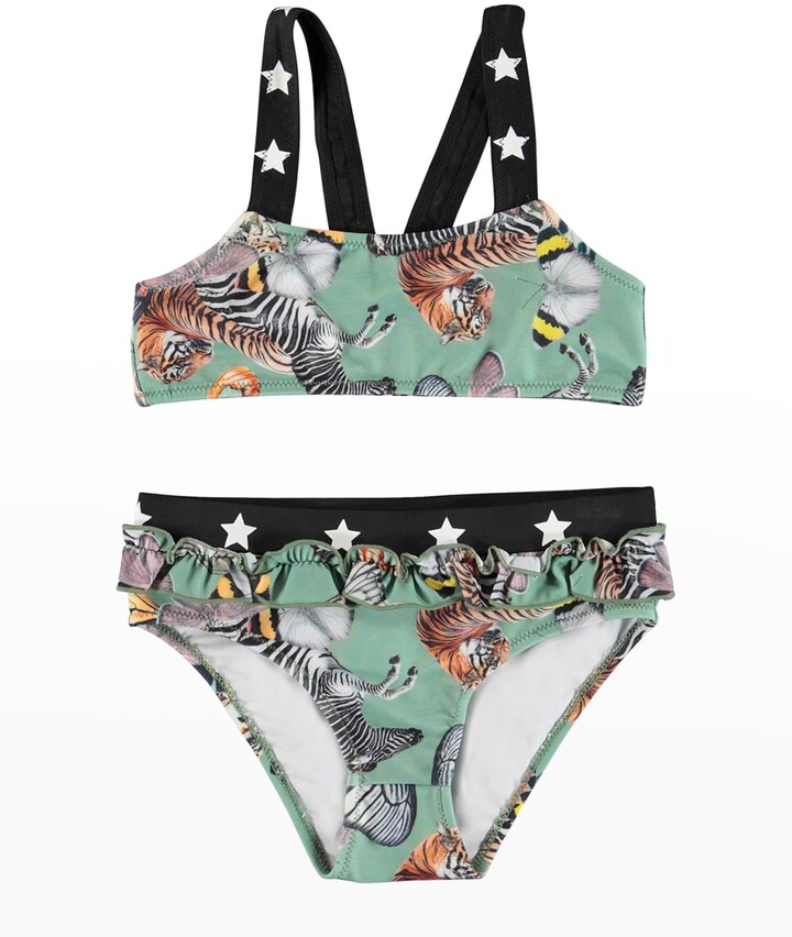 Molo TEEN leopard-print bikini set - ShopStyle Girls' Swimwear
