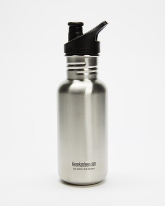 Klean Kanteen Grey Water Bottles - 18oz Classic Sport Cap Bottle - Size One Size at The Iconic