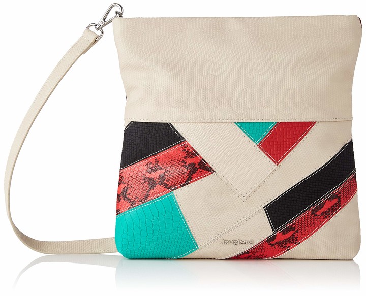 desigual pu shoulder bolsa