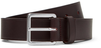 A.P.C. 3cm Brown Leather Belt