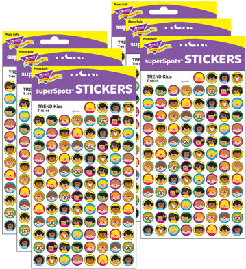TREND enterprises, Inc. Superspots Stickers