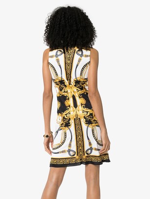 Versace Baroque-Print Mini Dress