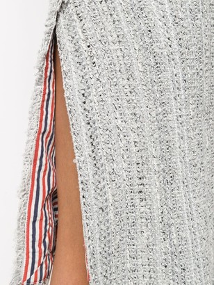 Thom Browne Ribbon Tweed Cardigan Pencil Skirt