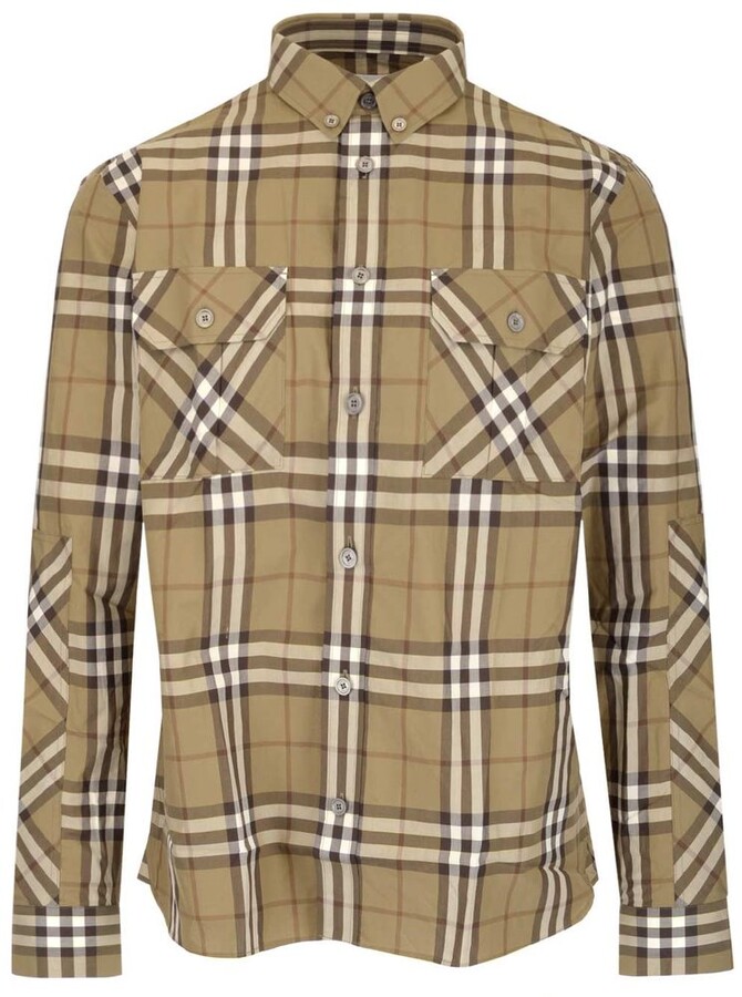 Burberry Beige Men's Shirts | ShopStyle