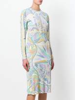 Thumbnail for your product : Emilio Pucci Printed Midi Shift Dress