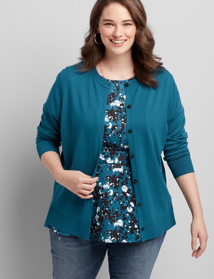 teal blue cardigan womens