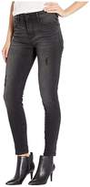 Thumbnail for your product : KUT from the Kloth Connie High-Rise Ankle Skinny (Black) Women's Casual Pants