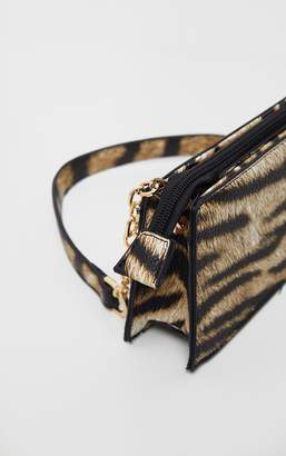 PrettyLittleThing Tiger Chain Handle 90s Shoulder Bag