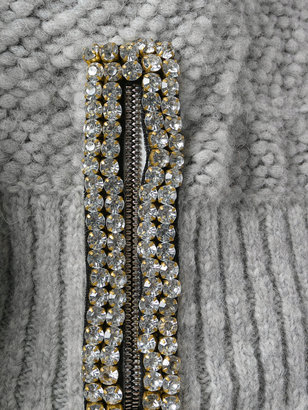 Aviu embellished V-neck jumper