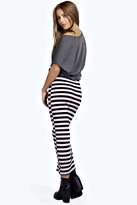 Thumbnail for your product : boohoo Olivia Striped Midi Skirt