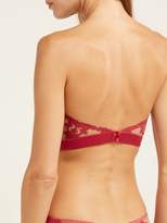 Thumbnail for your product : Fleur of England Wallflower Boudoir Floral Lace Strapless Bra - Womens - Pink