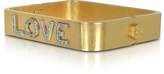 Thumbnail for your product : Tory Burch Love Message Vintage Goldtone Cuff Bracelet