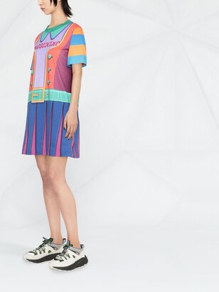 Moschino trompe l'oeil-print T-shirt dress