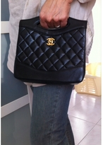 Thumbnail for your product : Chanel Black Leather Handbag