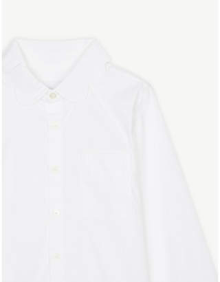 Burberry Scalloped collar cotton-blend blouse 3-14 years