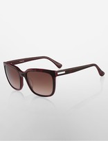 Thumbnail for your product : Calvin Klein Square Oversized Sunglasses