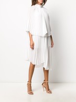 Thumbnail for your product : BROGNANO Asymmetric Pleated Cocktail Dress