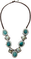 Thumbnail for your product : Nakamol Brown & Green Embellished Necklace
